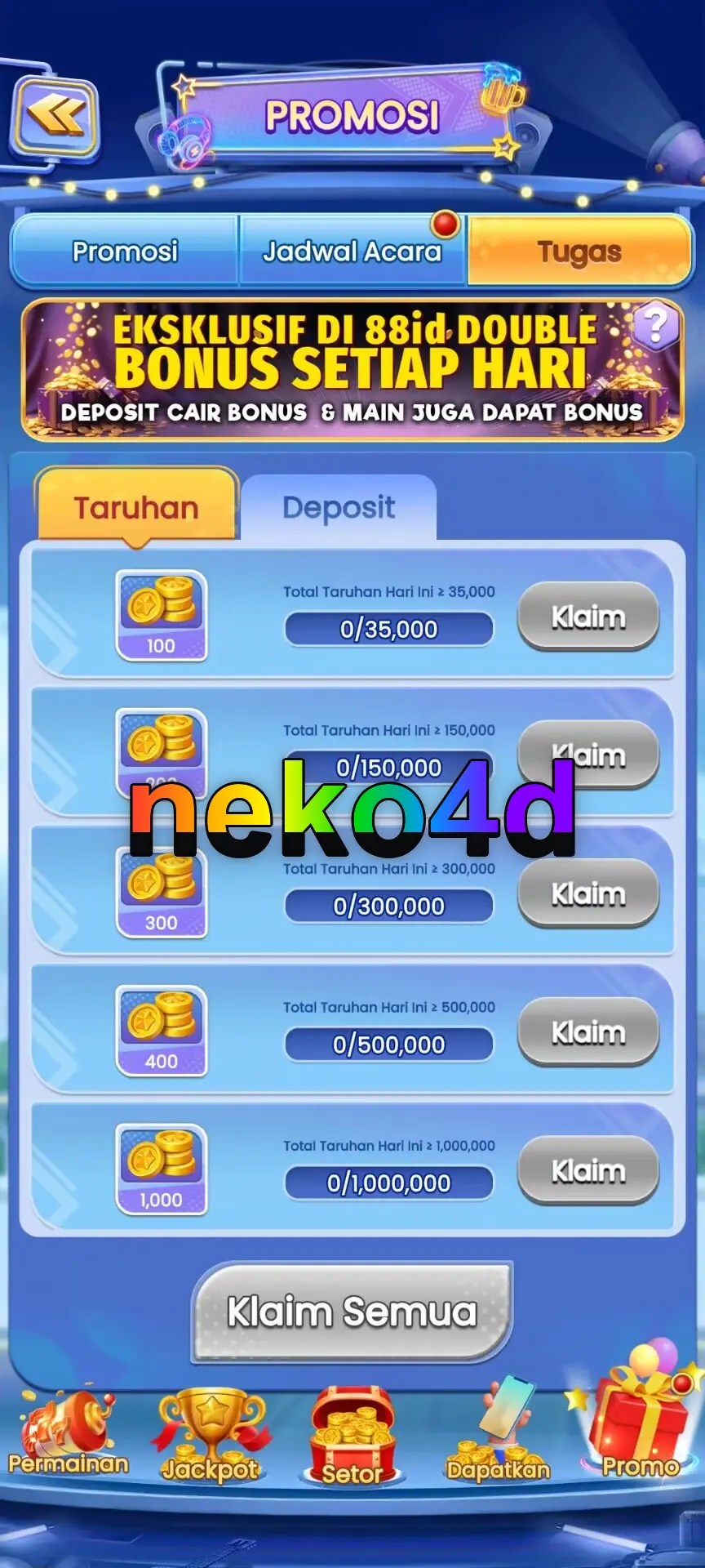 neko4d Masuk